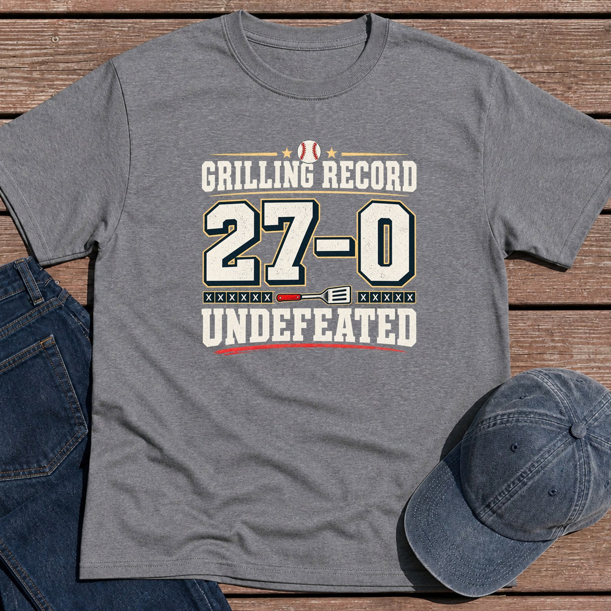 Undefeated Season T-Shirt - Tweed