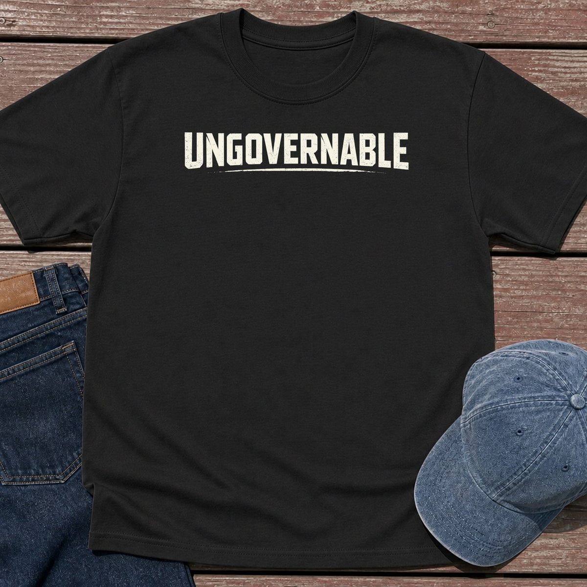 Ungovernable T-Shirt - Black