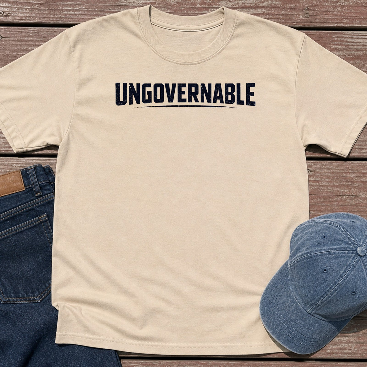 Ungovernable T-Shirt - Sand