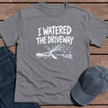 Watered Driveway T-Shirt - Tweed