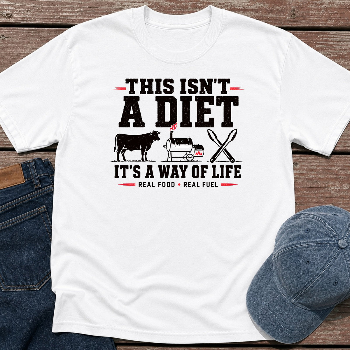 Way Of Life T-Shirt - White