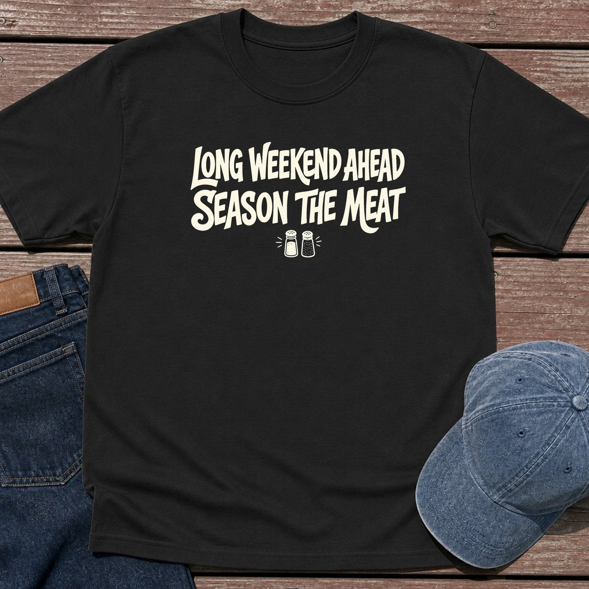 Long Weekend T-Shirt - Black