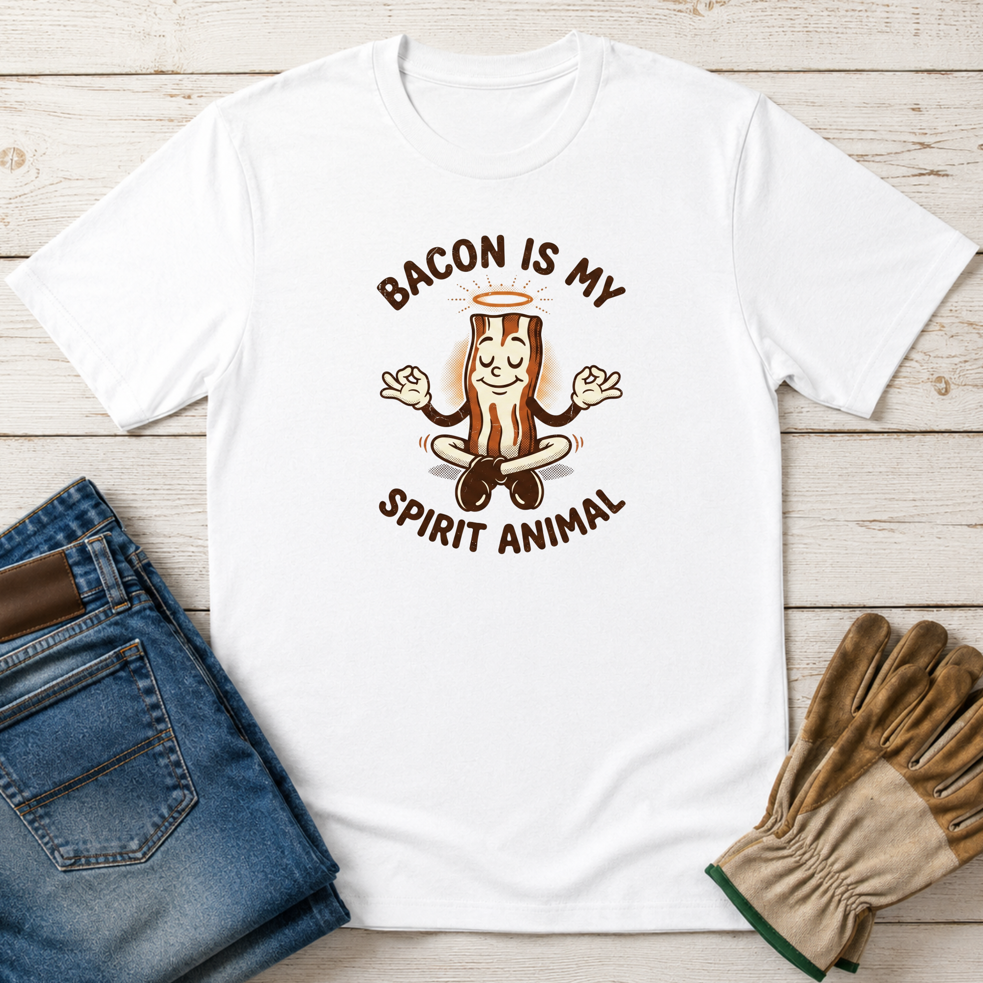 Bacon Spirit Animal T-Shirt