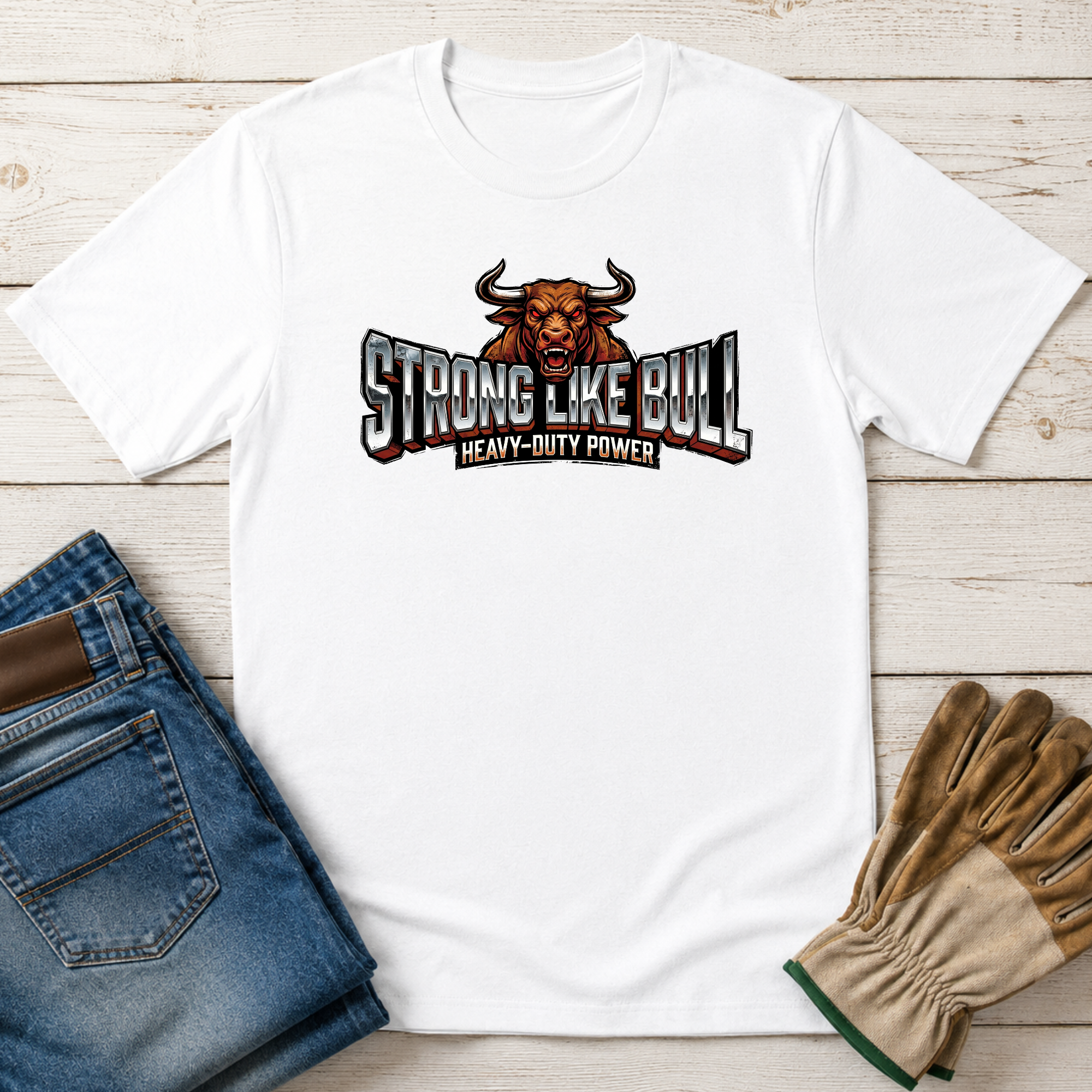 Strong Like Bull T-Shirt