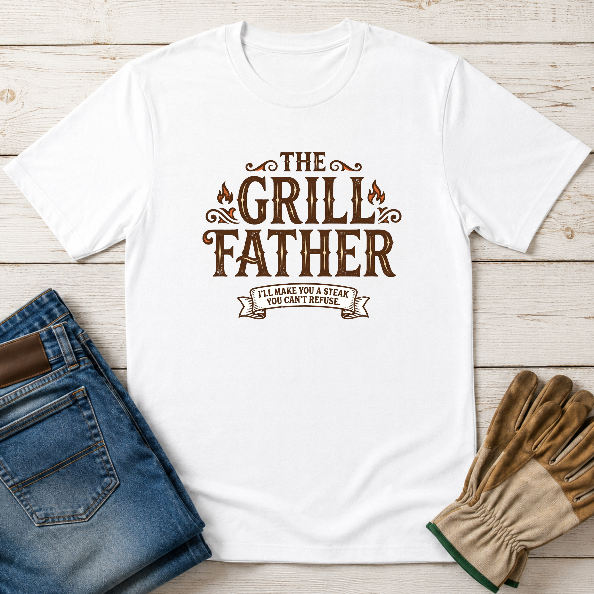 The Grill Father T-Shirt