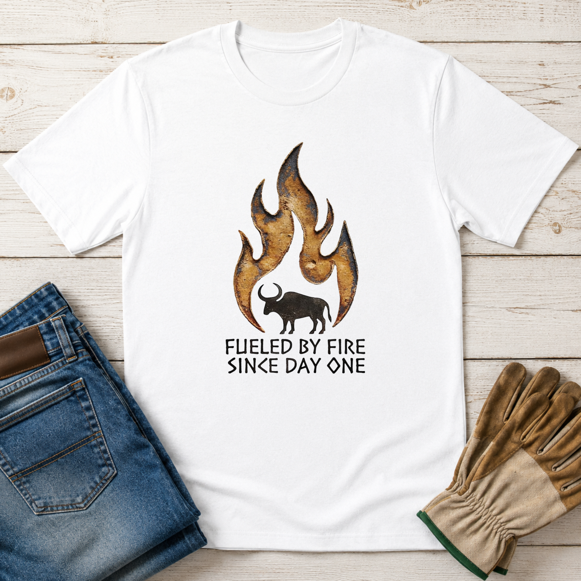 Fueled by Fire Since Day One T-Shirt