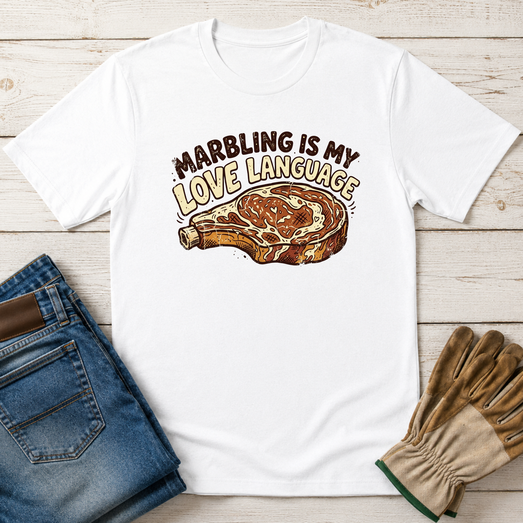 Marbling Love Language T-Shirt