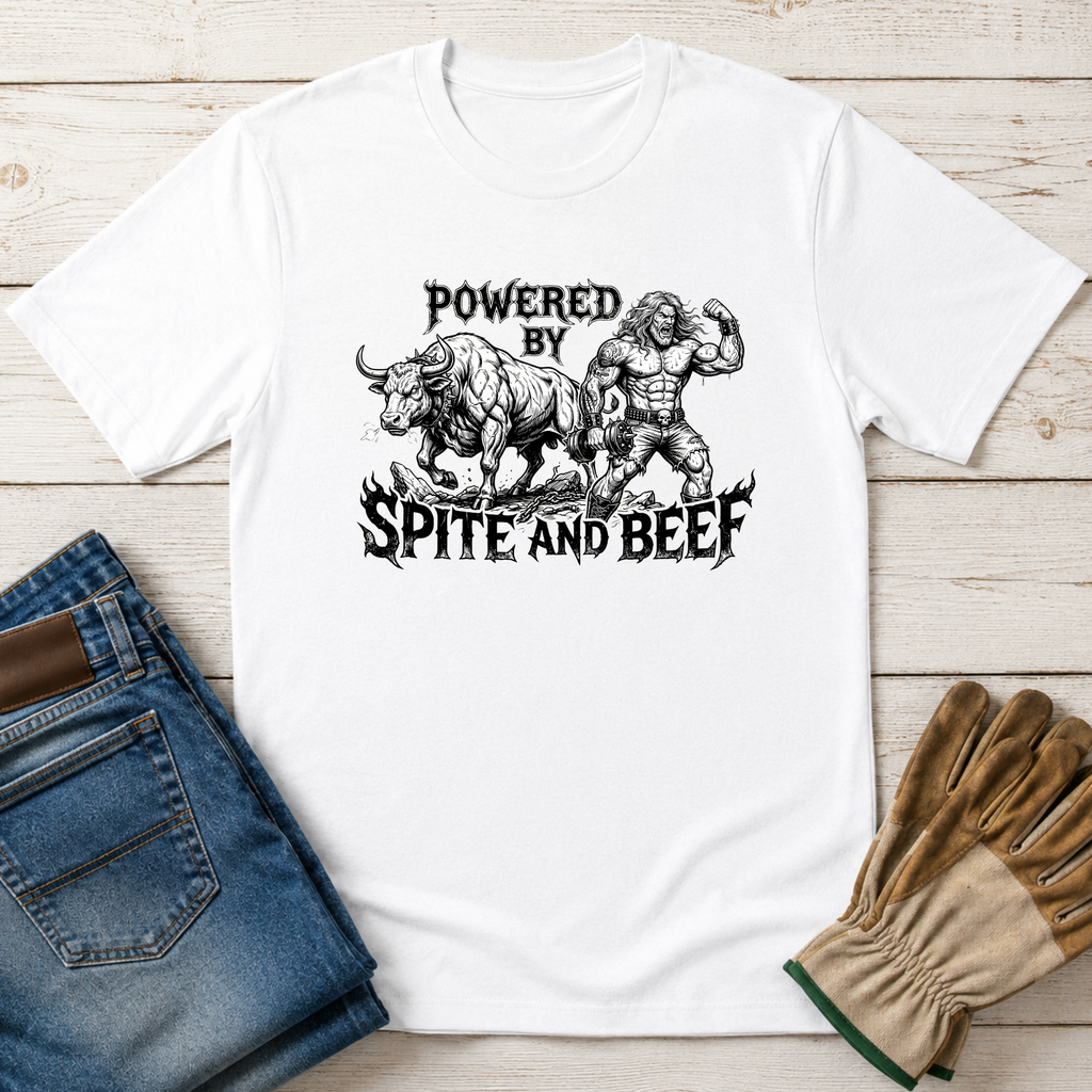 Powered by Spite and Beef T-Shirt