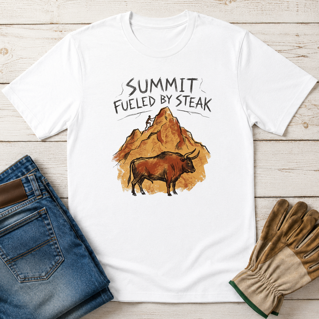 Summit Fueled by Steak T-Shirt
