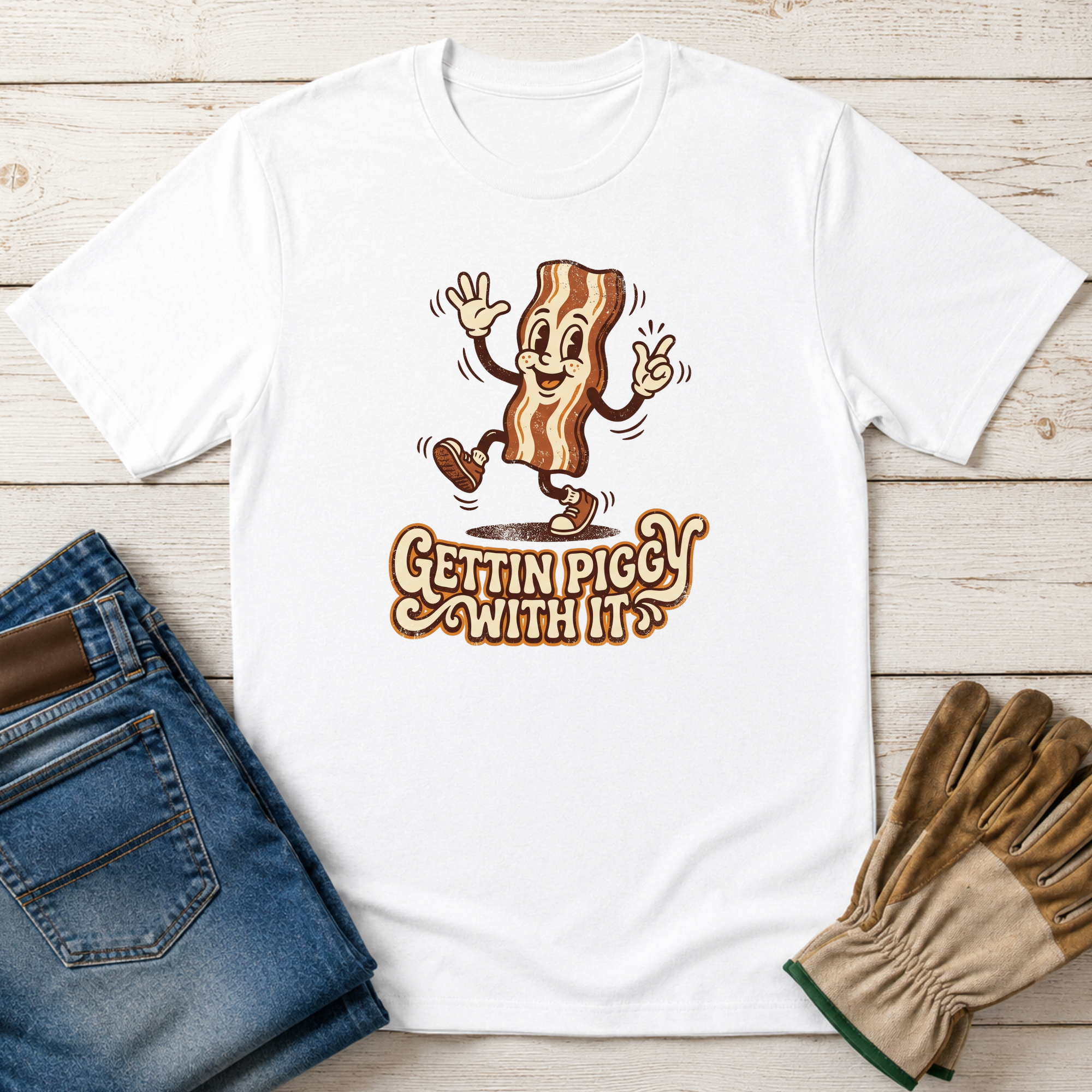 Gettin' Piggy With It T-Shirt