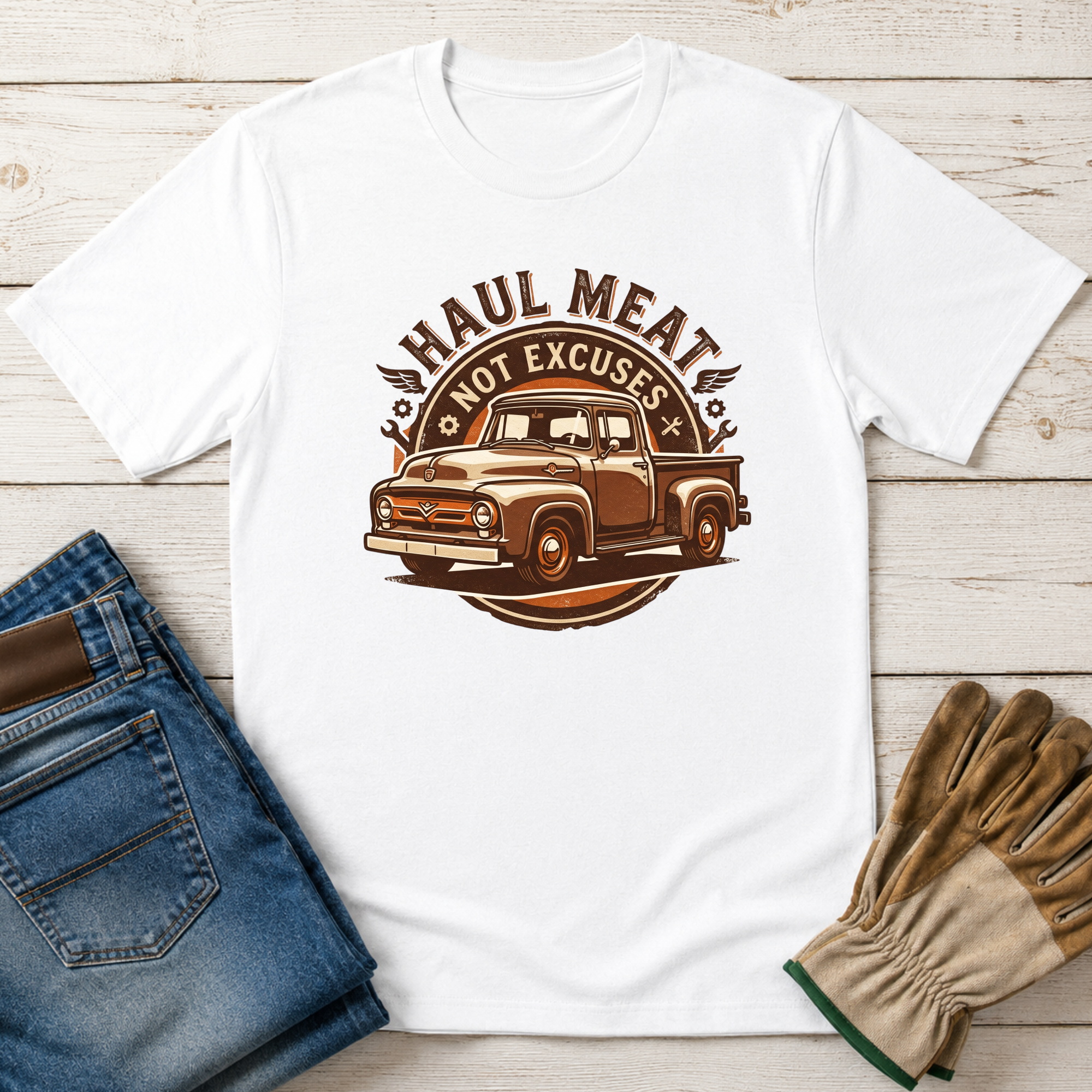 Haul Meat Not Excuses T-Shirt