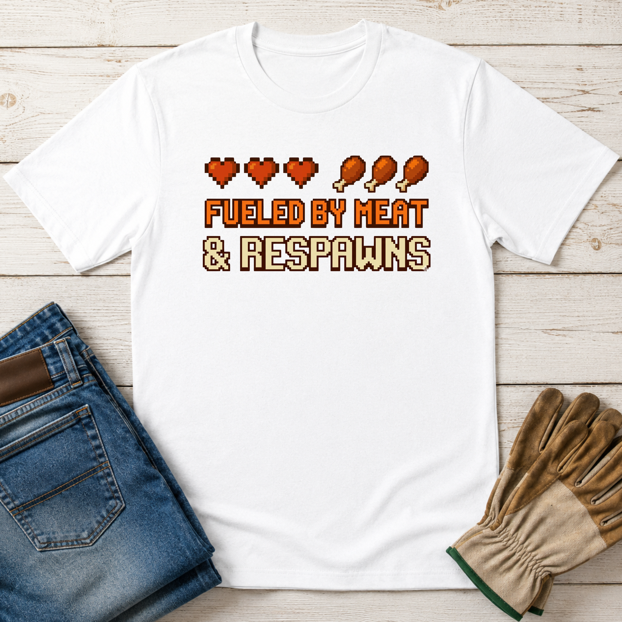 Fueled by Meat & Respawns T-Shirt