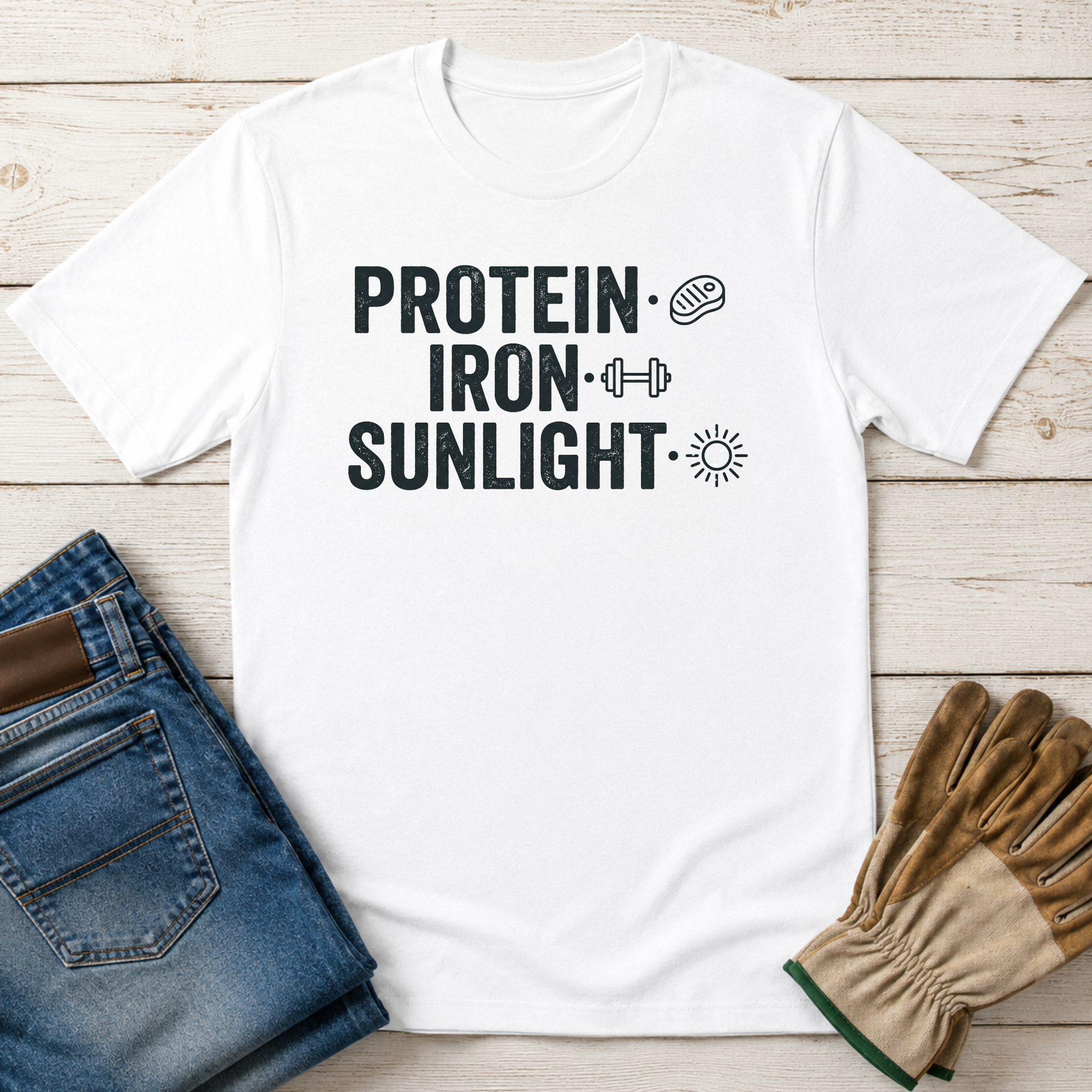 Protein Iron Sunlight T-Shirt