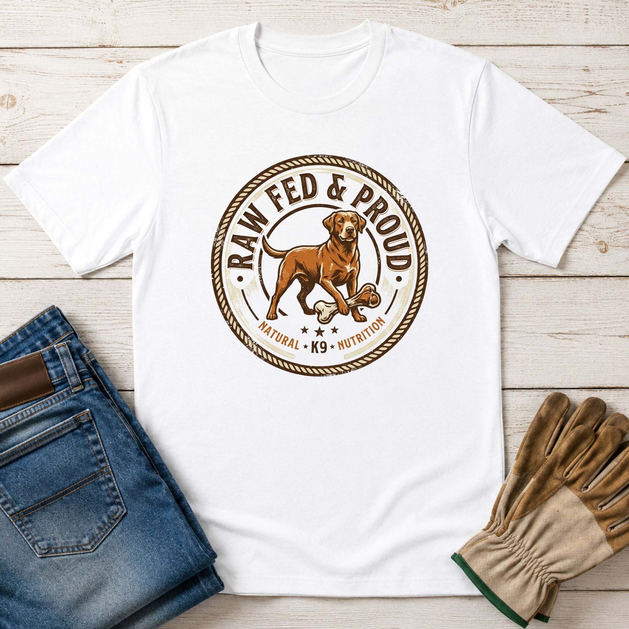K9 Raw Fed & Proud T-Shirt