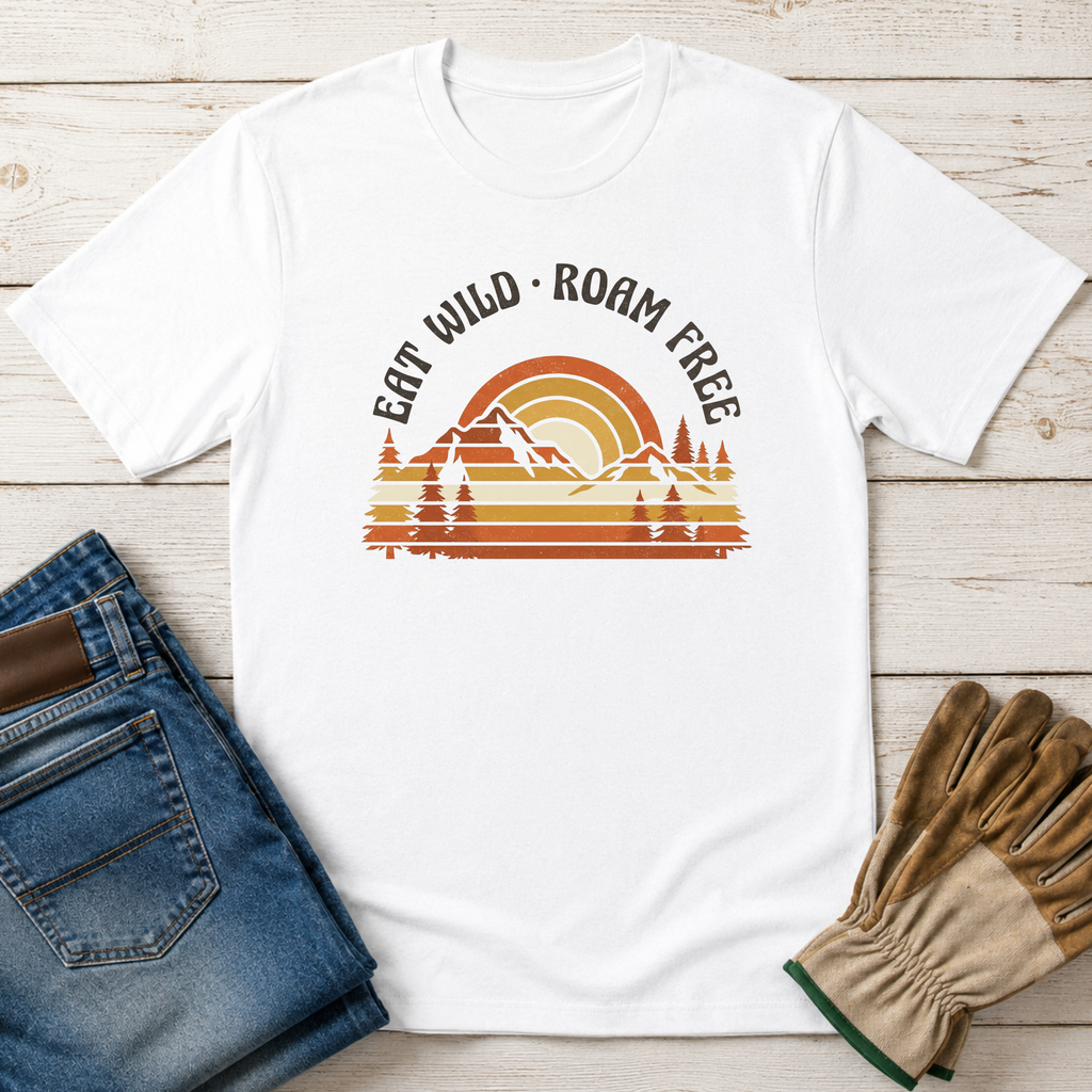 Eat Wild Roam Free T-Shirt