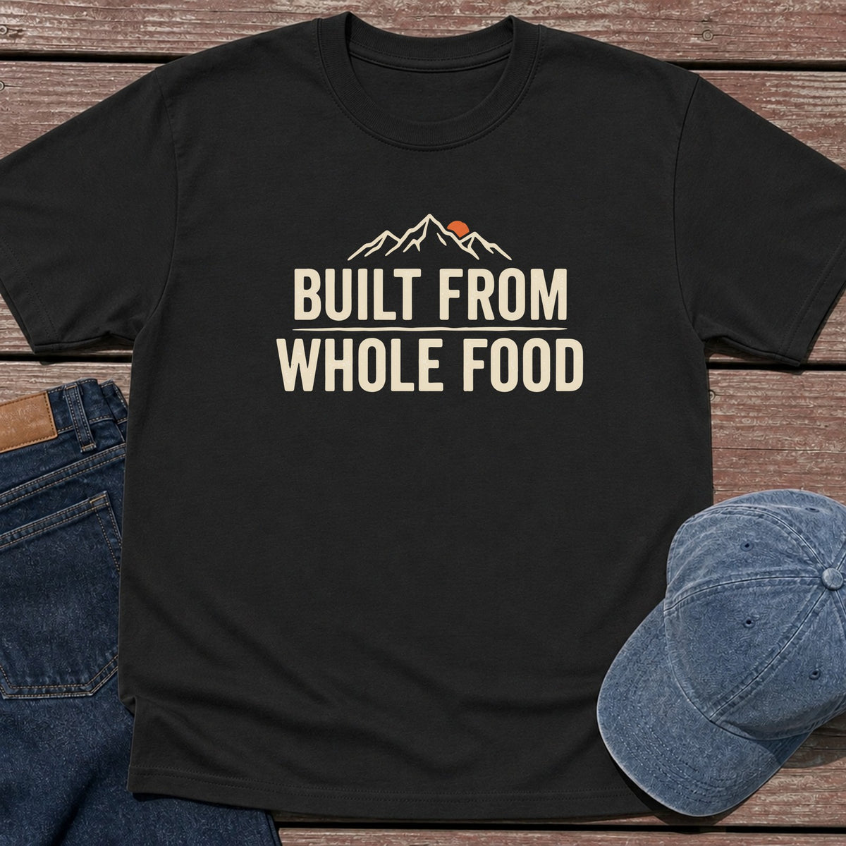 Whole Food T-Shirt - Black