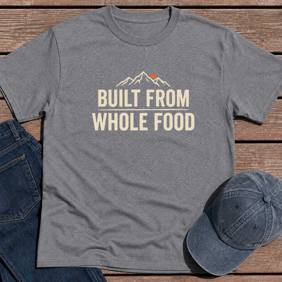 Whole Food T-Shirt - Tweed