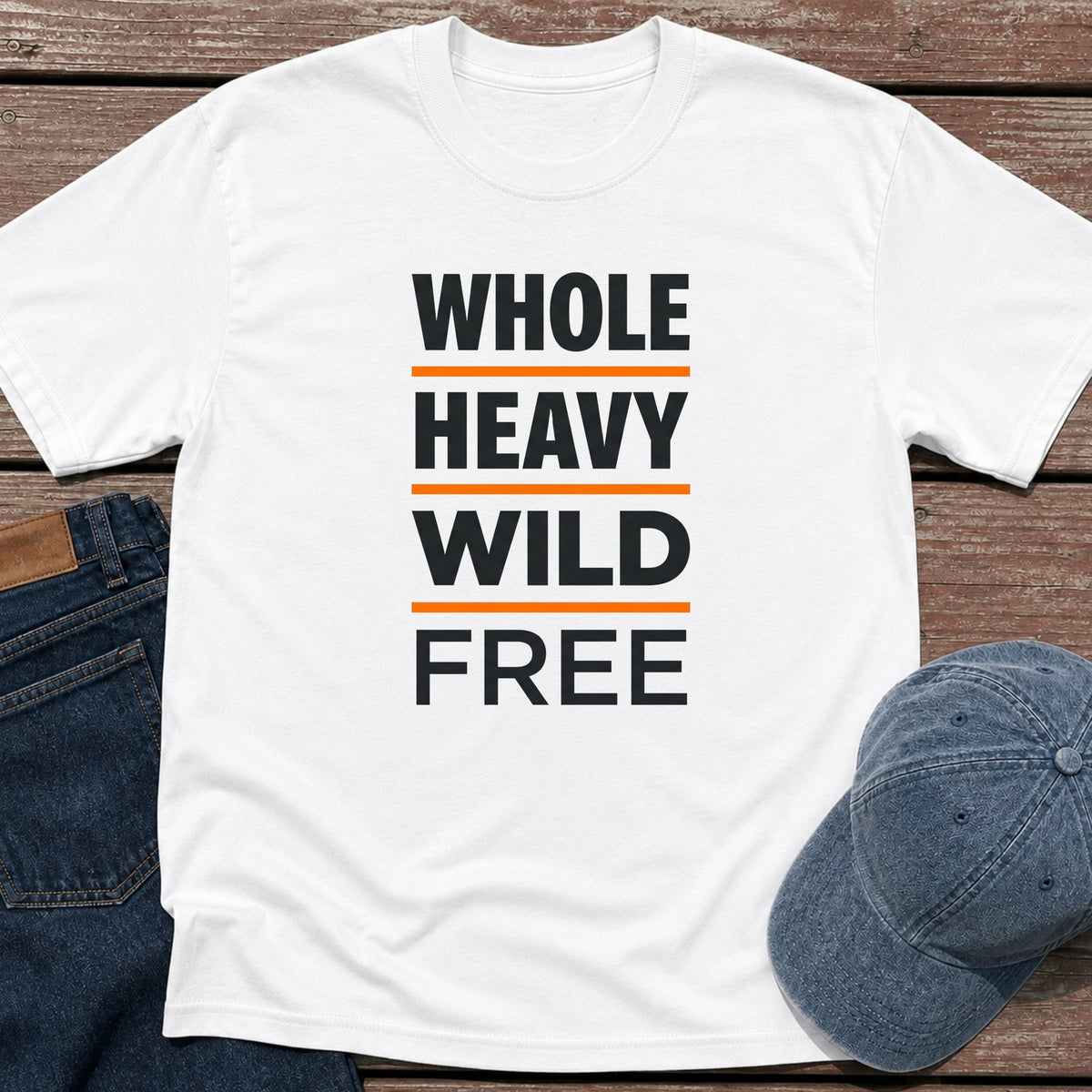 Wild & Free T-Shirt - White