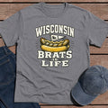 Wisconsin Brats T-Shirt - Tweed