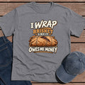 Wrap Brisket T-Shirt - Tweed
