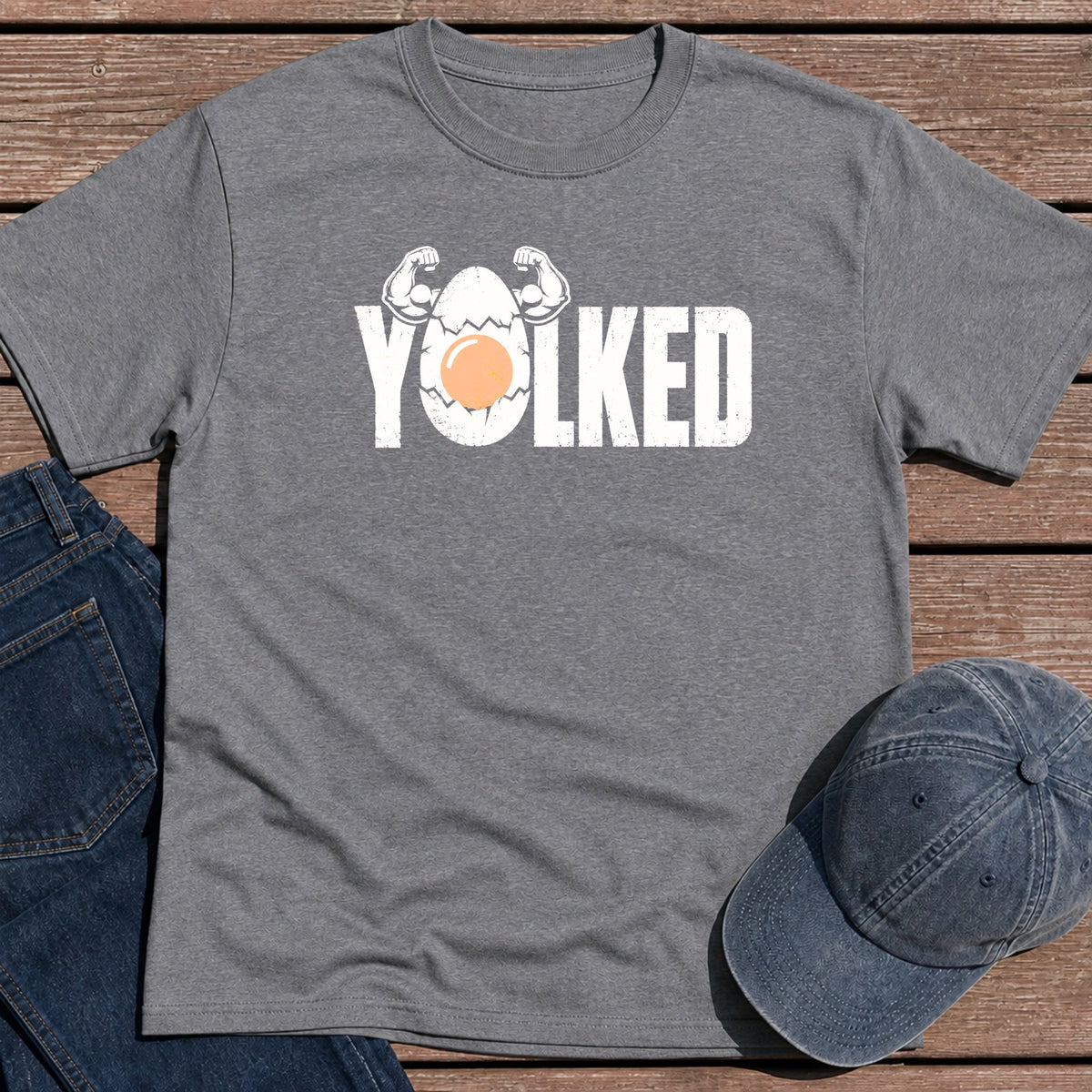 Yolked T-Shirt - Tweed