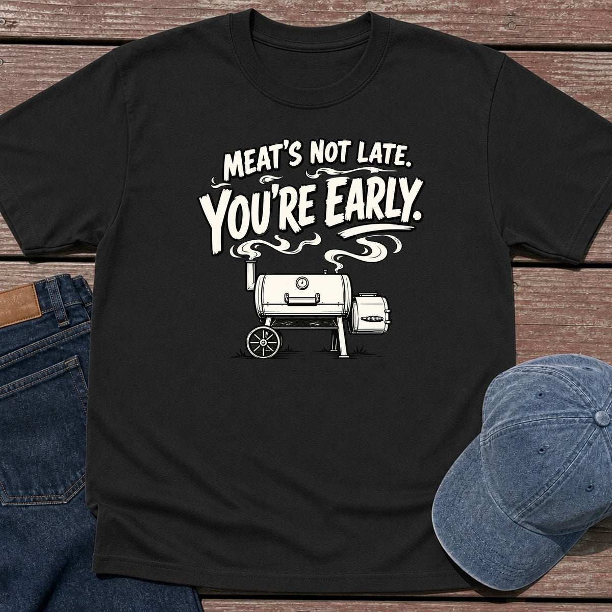 You're Early T-Shirt - Black