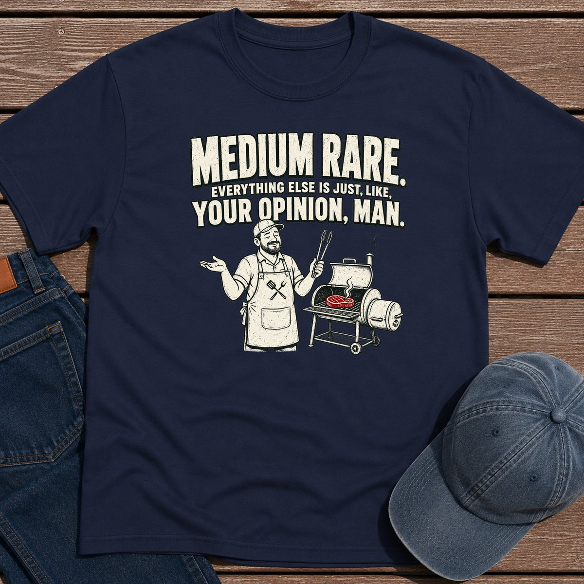 Your Opinion T-Shirt - Navy