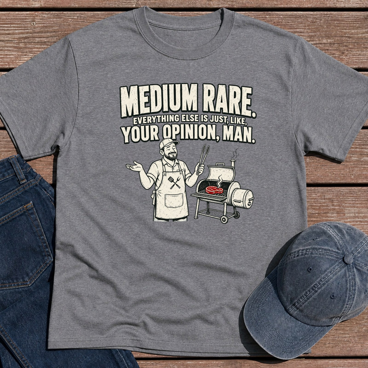 Your Opinion T-Shirt - Tweed